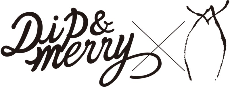 「Dip & merry」ロゴ